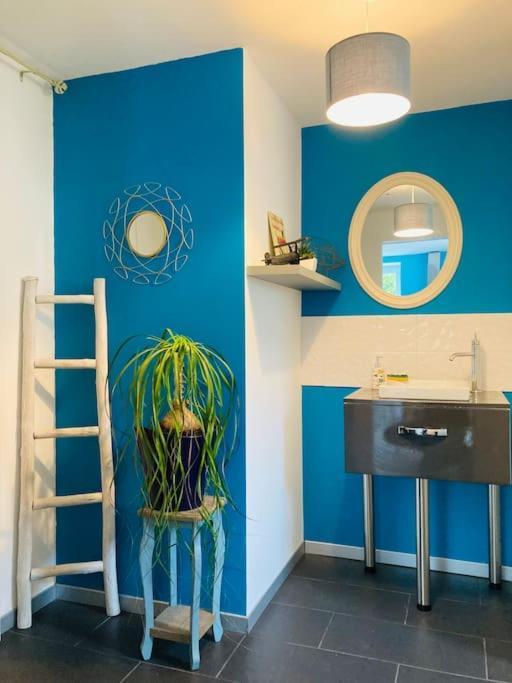 Logement Independant,Calme A 2 Pas Du Centre Ville Lannion Luaran gambar
