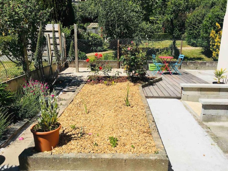 Logement Independant,Calme A 2 Pas Du Centre Ville Lannion Luaran gambar