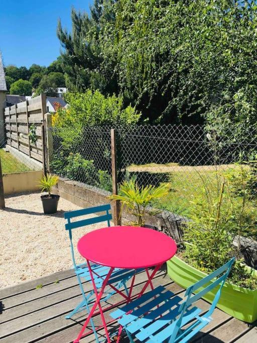 Logement Independant,Calme A 2 Pas Du Centre Ville Lannion Luaran gambar