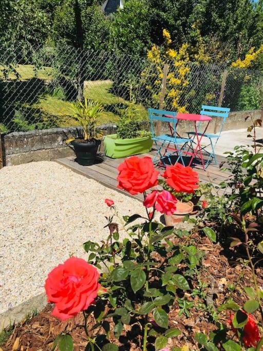 Logement Independant,Calme A 2 Pas Du Centre Ville Lannion Luaran gambar